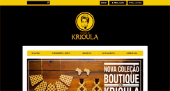 Desktop Screenshot of boutiquedekrioula.com